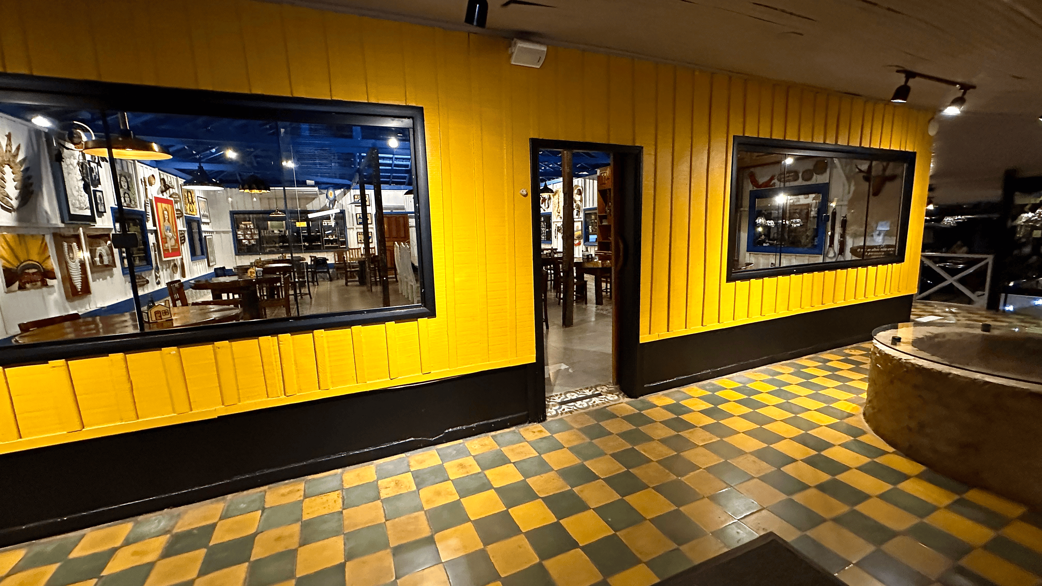 Espaço de eventos da Casa do João